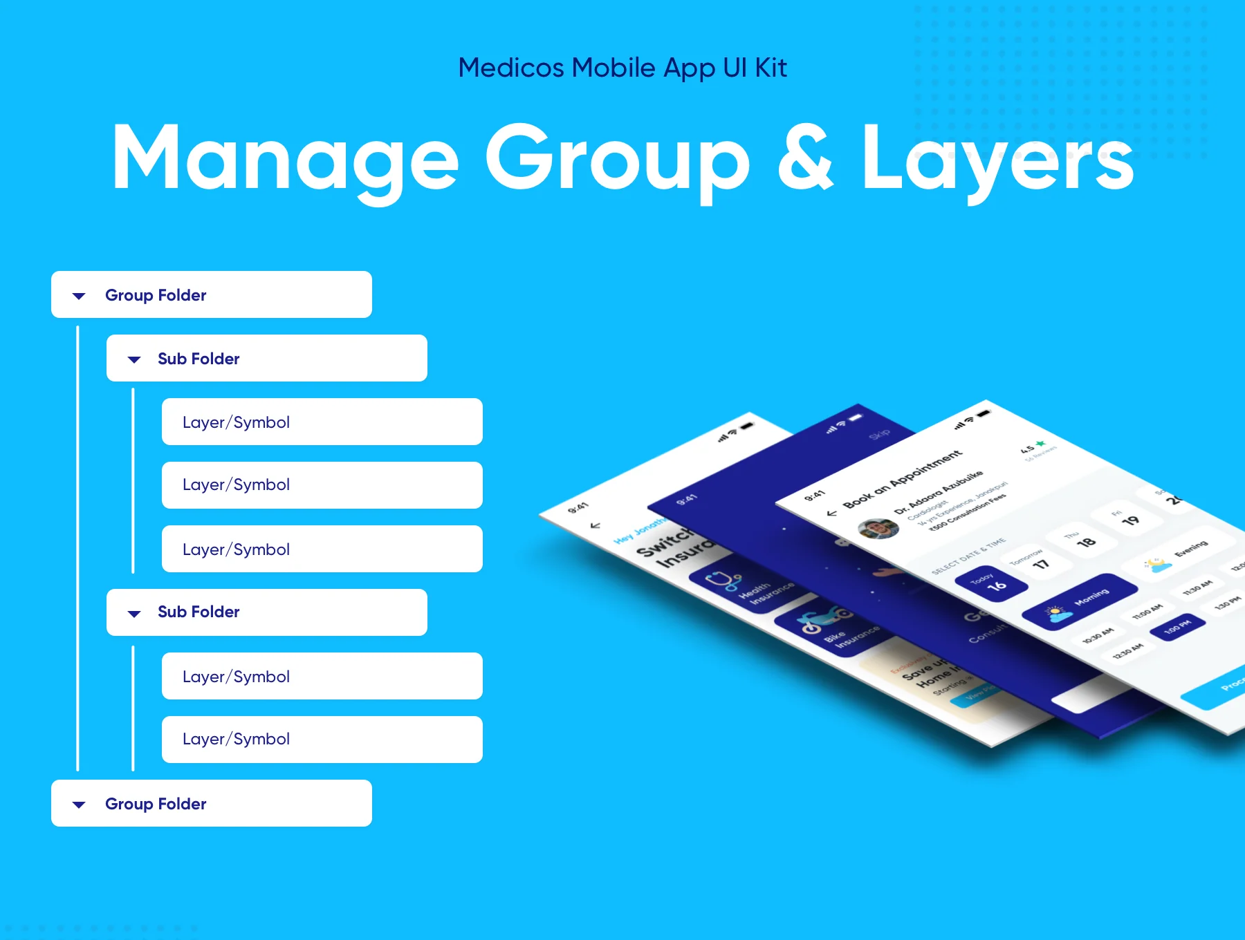 Medicos - Healthcare Mobile Sketch App UI Kit 9