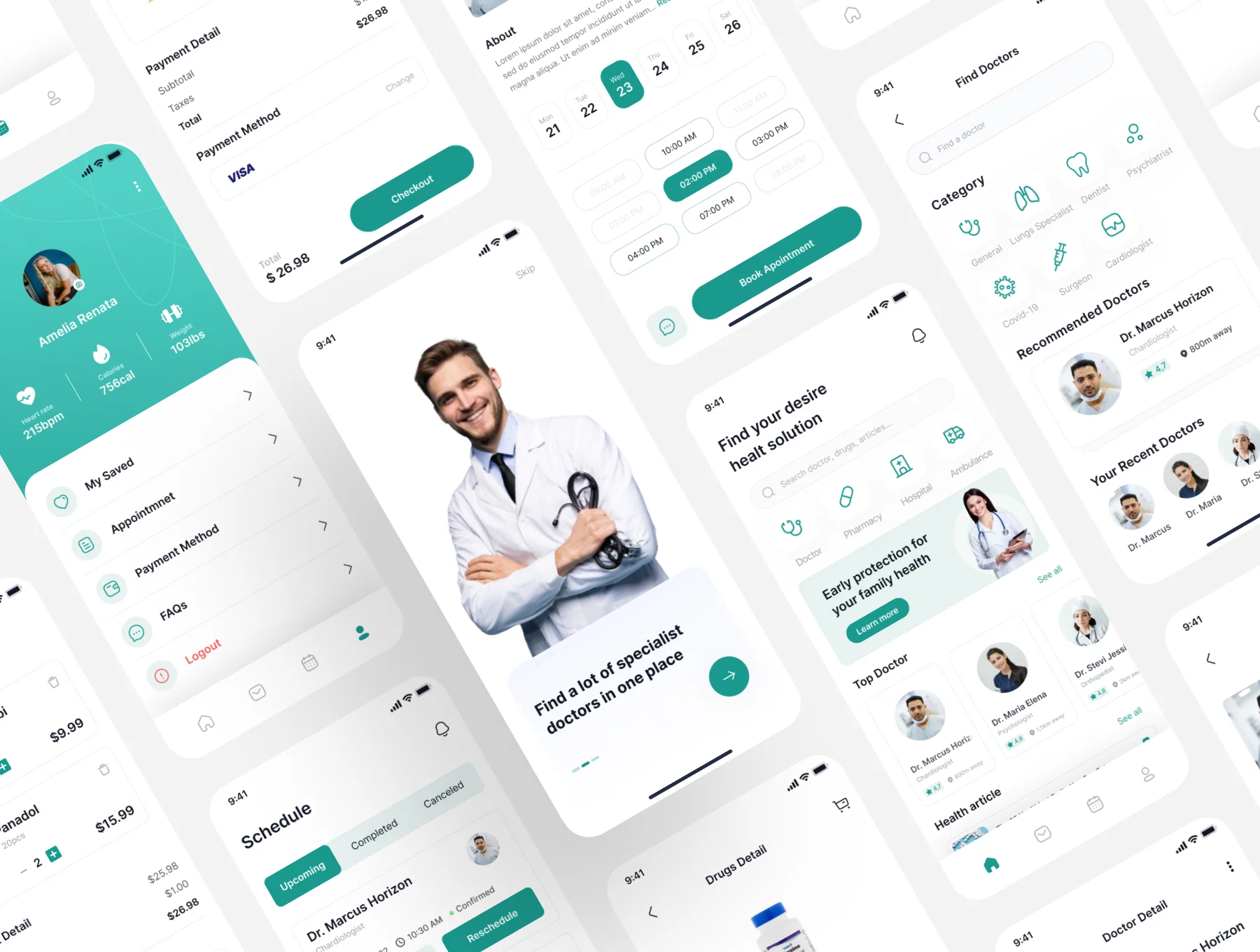 Medics - Medical App UI Kit 5