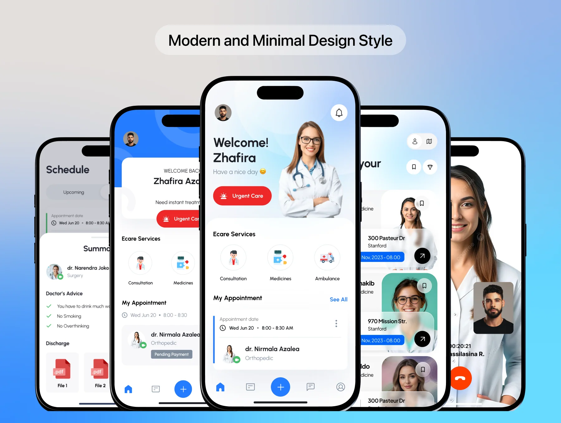 MediCure – Clinic & Doctor Appointment Booking UI Kit 3