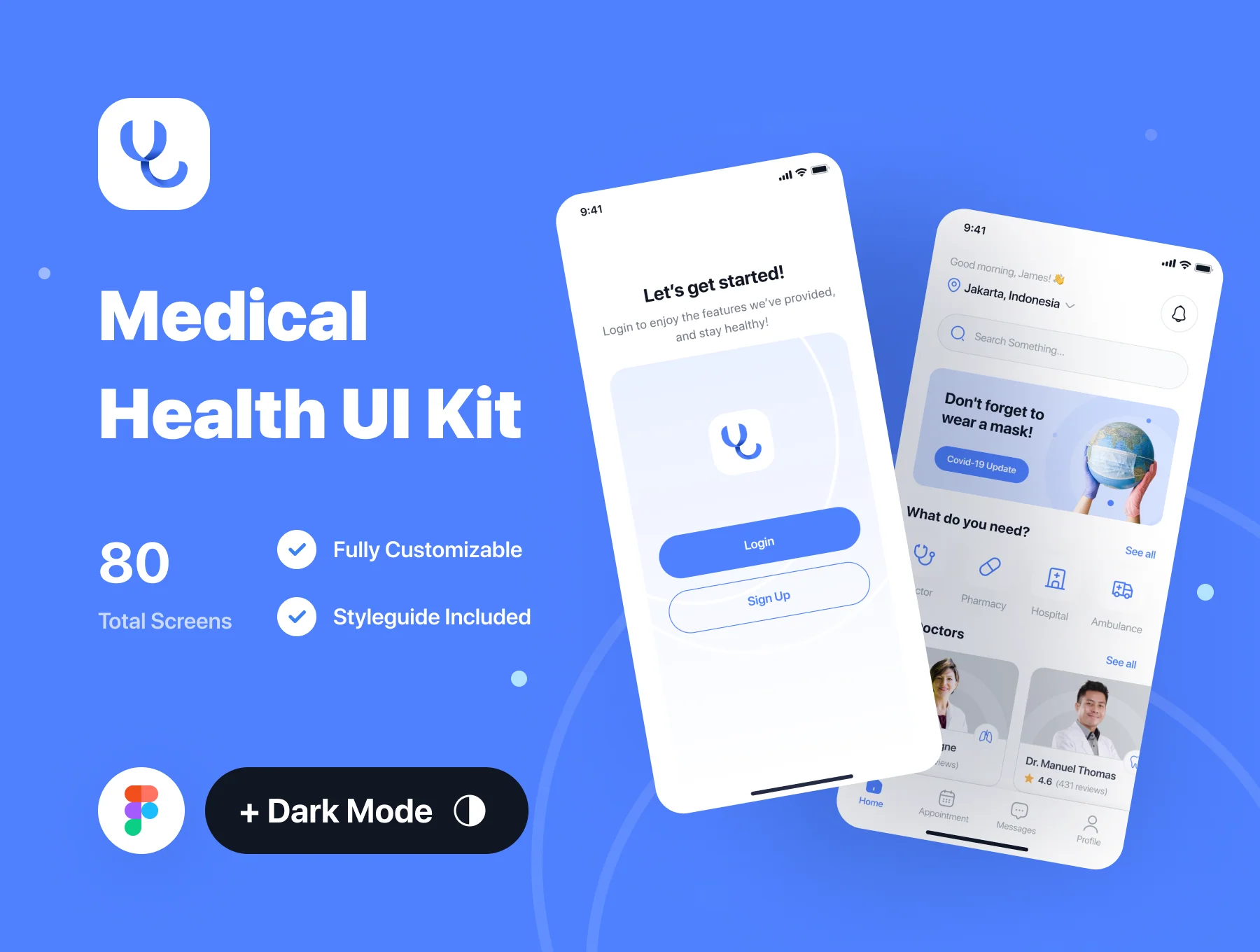 Medidoc - Medical UI Kit
