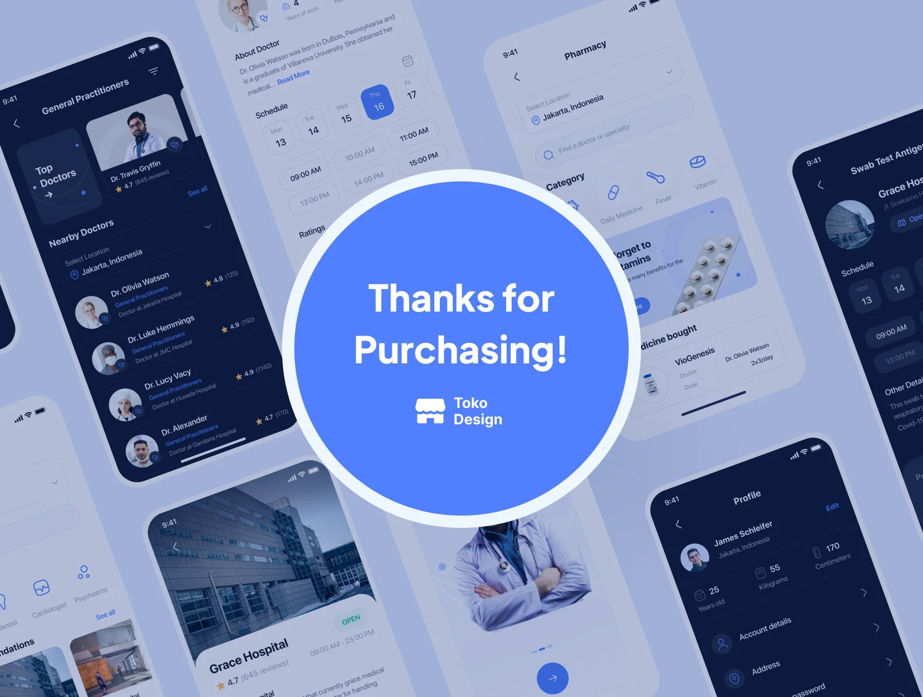 Medidoc - Medical UI Kit 6