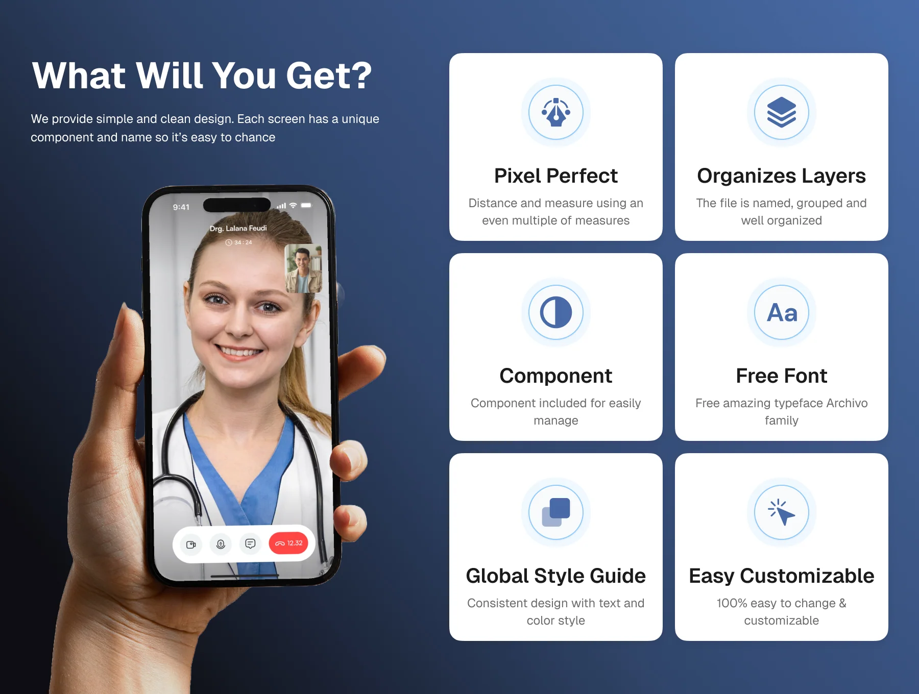 Mediku – Healthcare Mobile App UI Kit 2