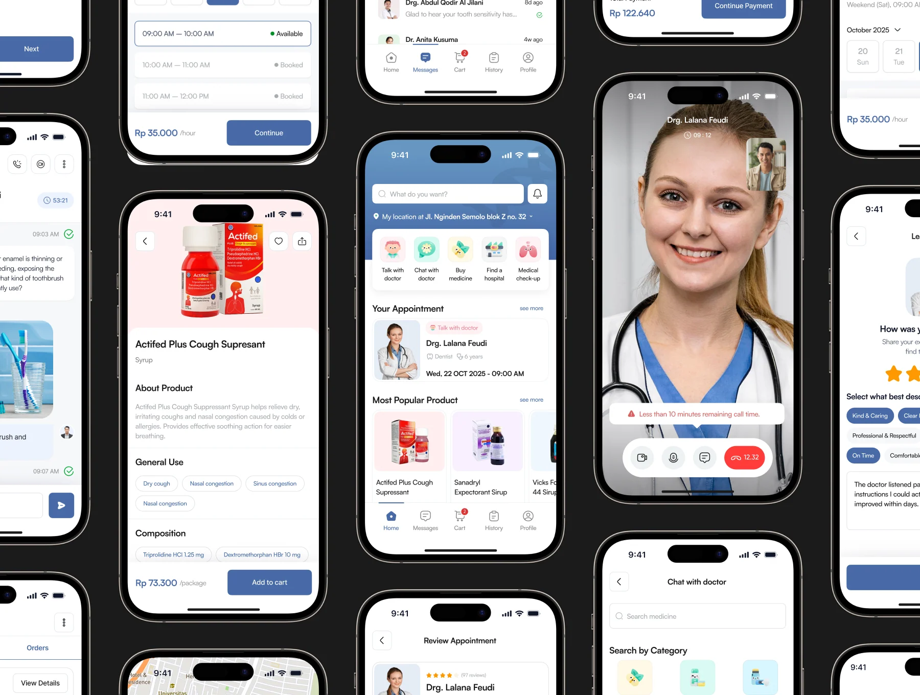 Mediku – Healthcare Mobile App UI Kit 6