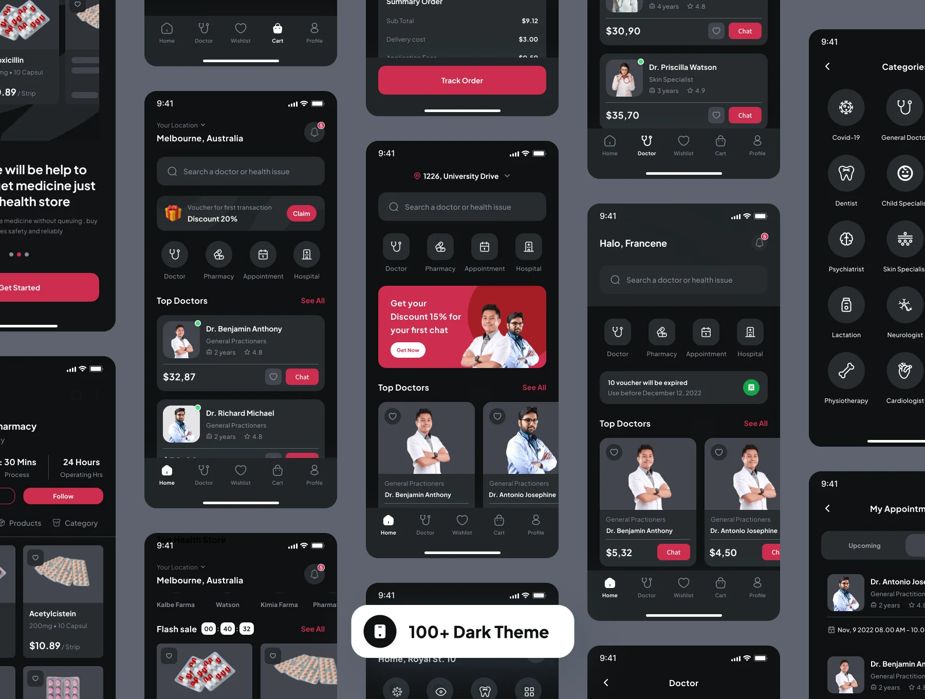 Mediline - Medical & Healthcare App UI Kit 4