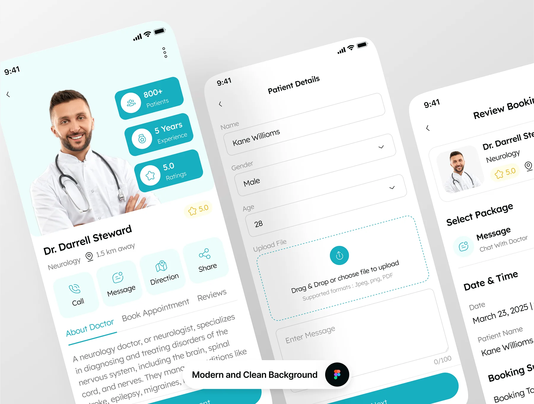 Meditab - Online Doctor Appointment App UI Kit 3