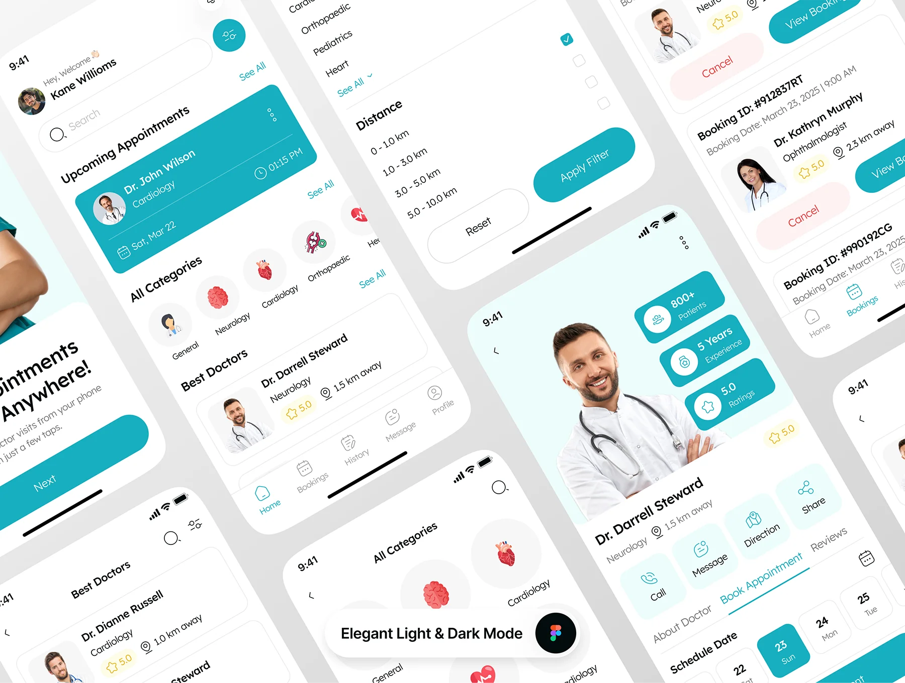 Meditab - Online Doctor Appointment App UI Kit 5