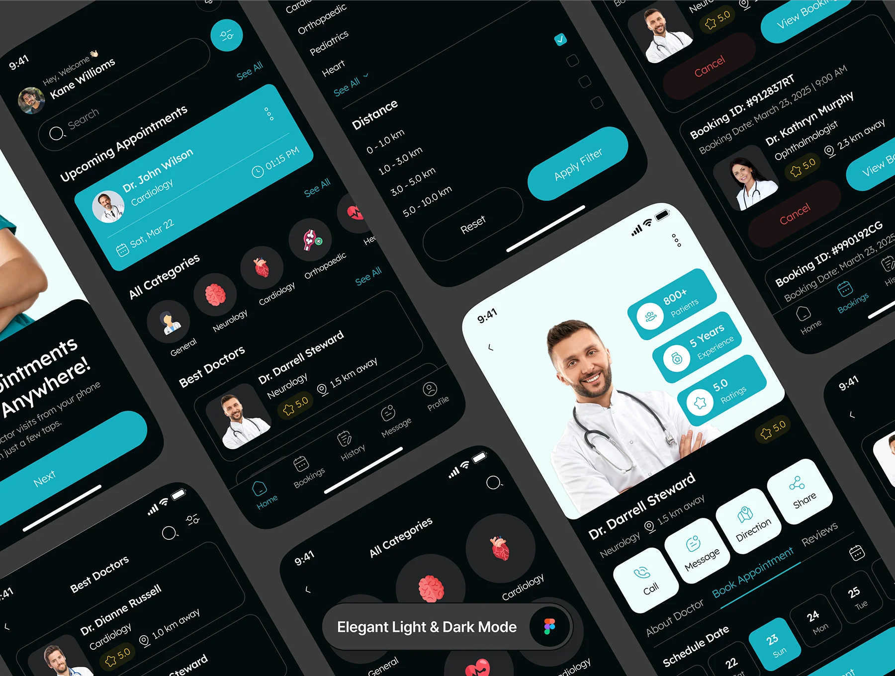 Meditab - Online Doctor Appointment App UI Kit 6