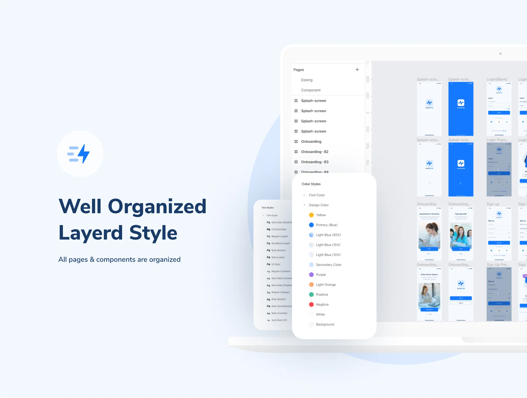 MediTalk-Medical App UI Kit 4