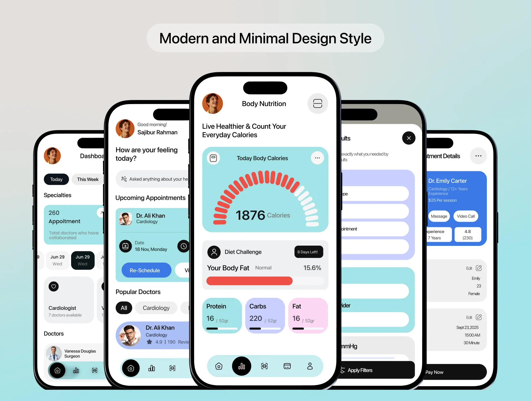 MediTrack – Healthcare & Doctor Appointment UI Kit 3