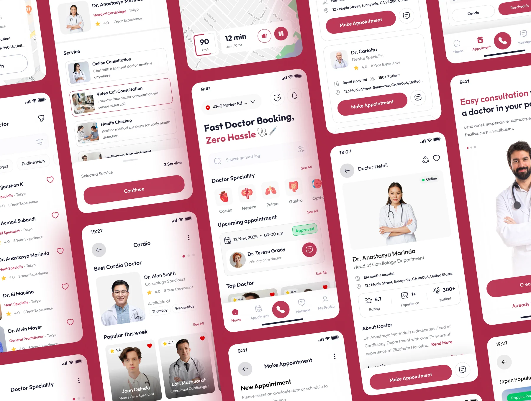 Mediva - Health Appointment Mobile App UI Kits 5