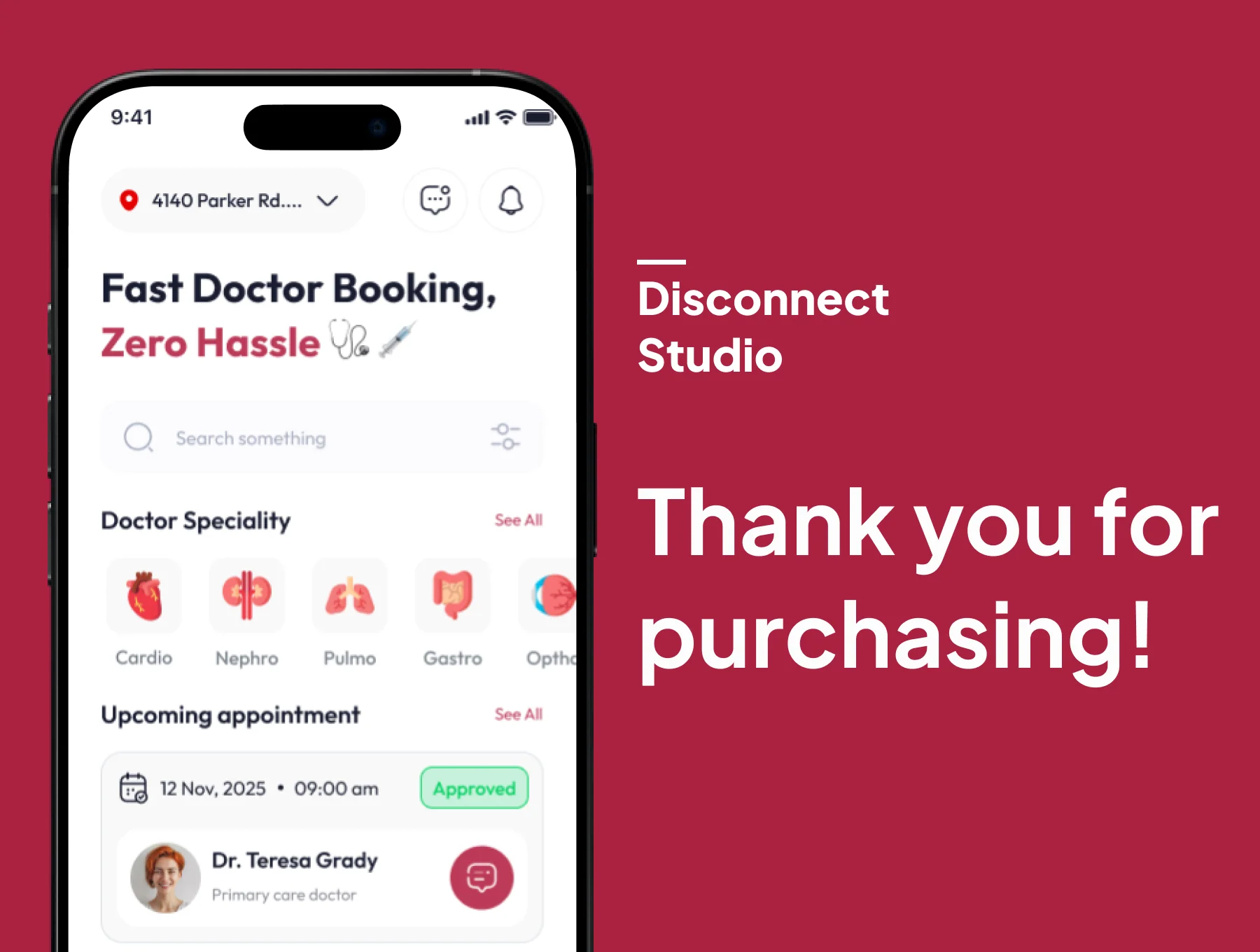 Mediva - Health Appointment Mobile App UI Kits 6
