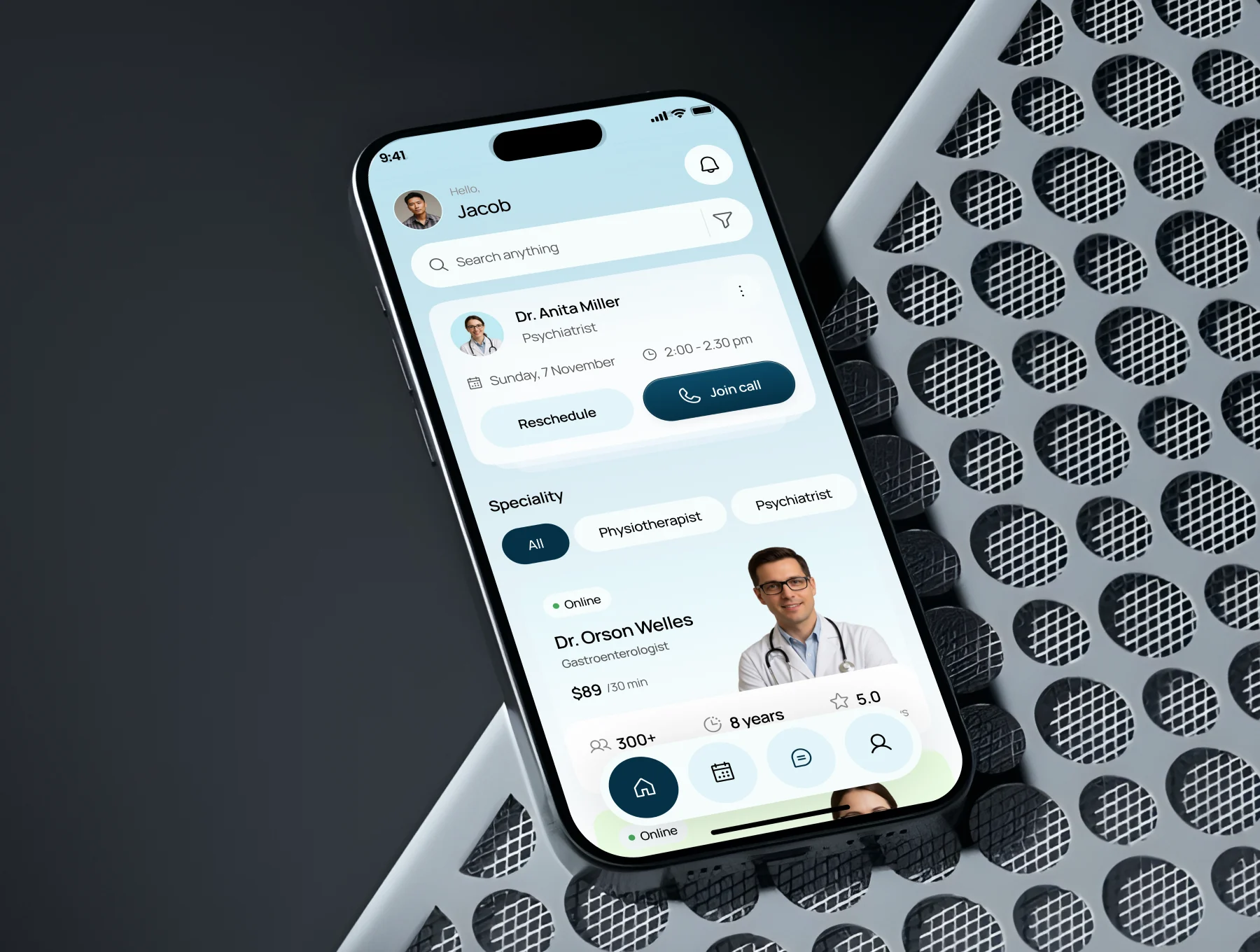 Mediva - Medical Mobile App UI Kit 6