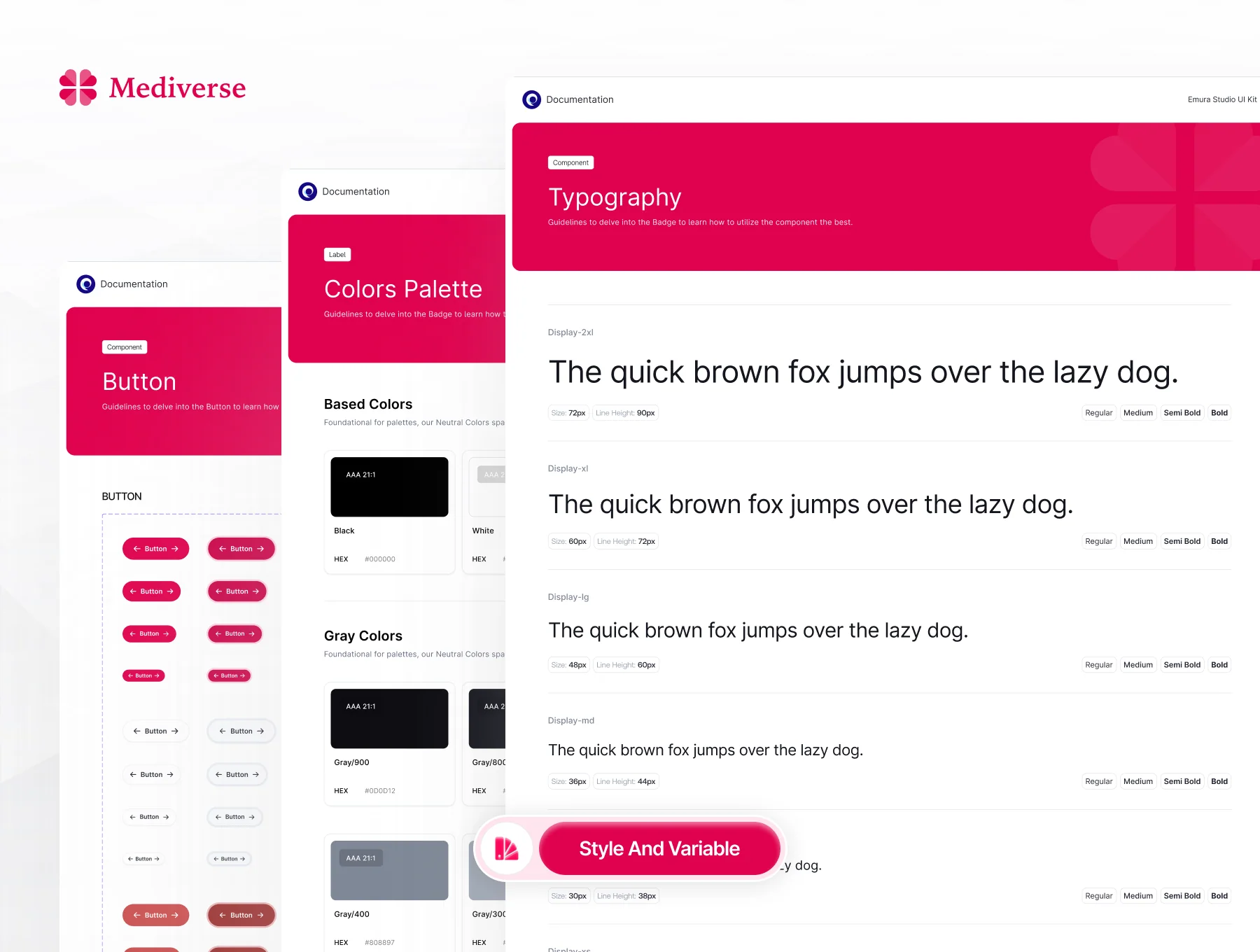 Mediverse – Medical Consultation App UI Kit 3