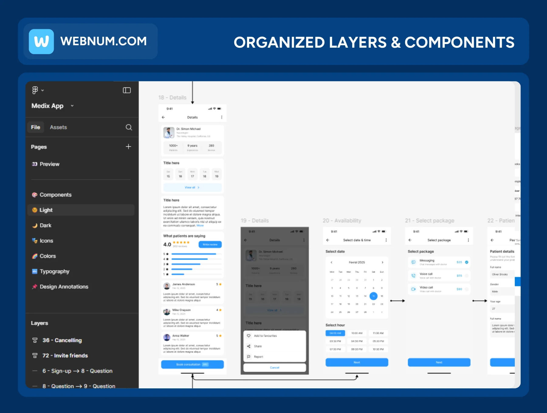 Medix - Doctor Appointment App Ui Kit 3
