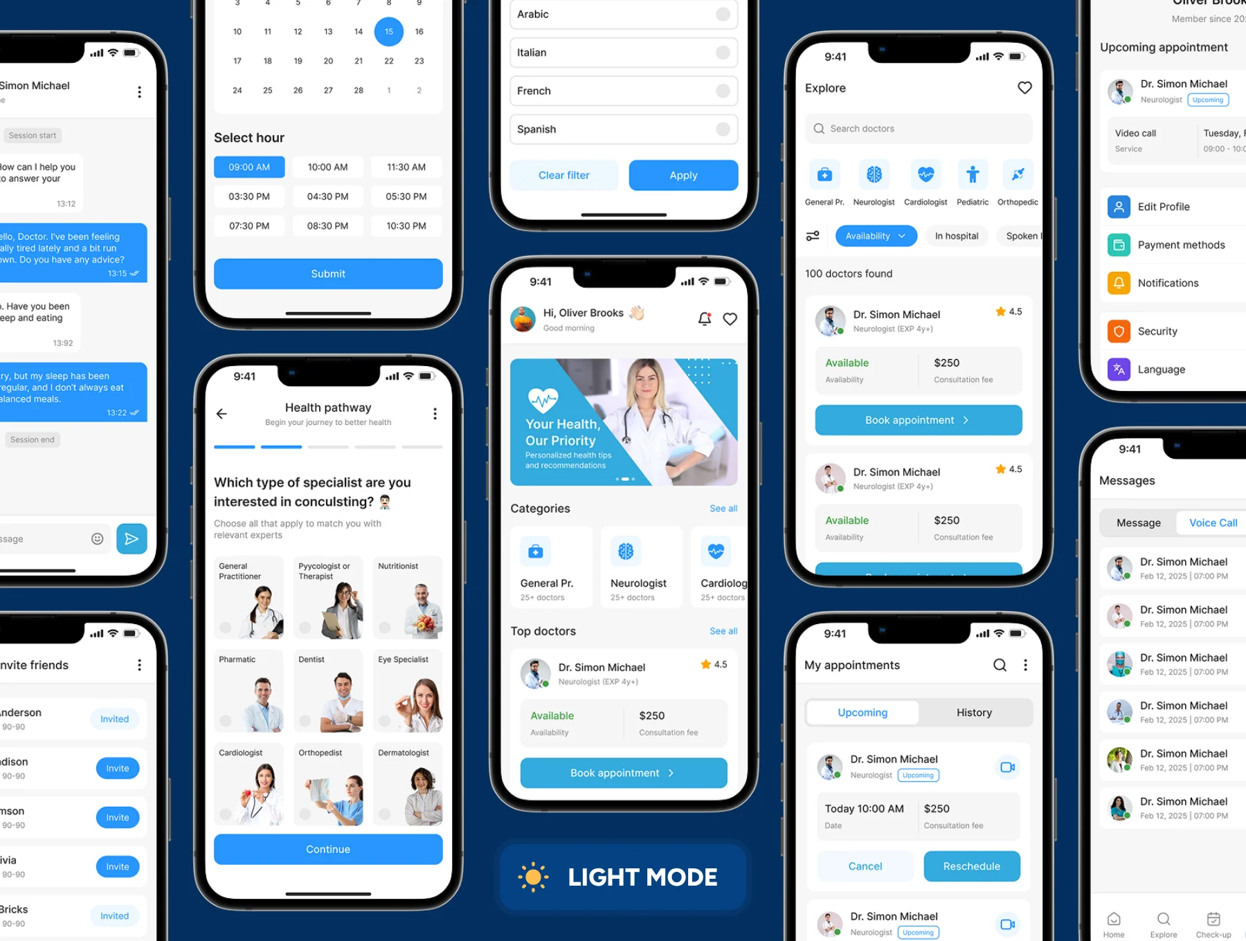 Medix - Doctor Appointment App Ui Kit 6