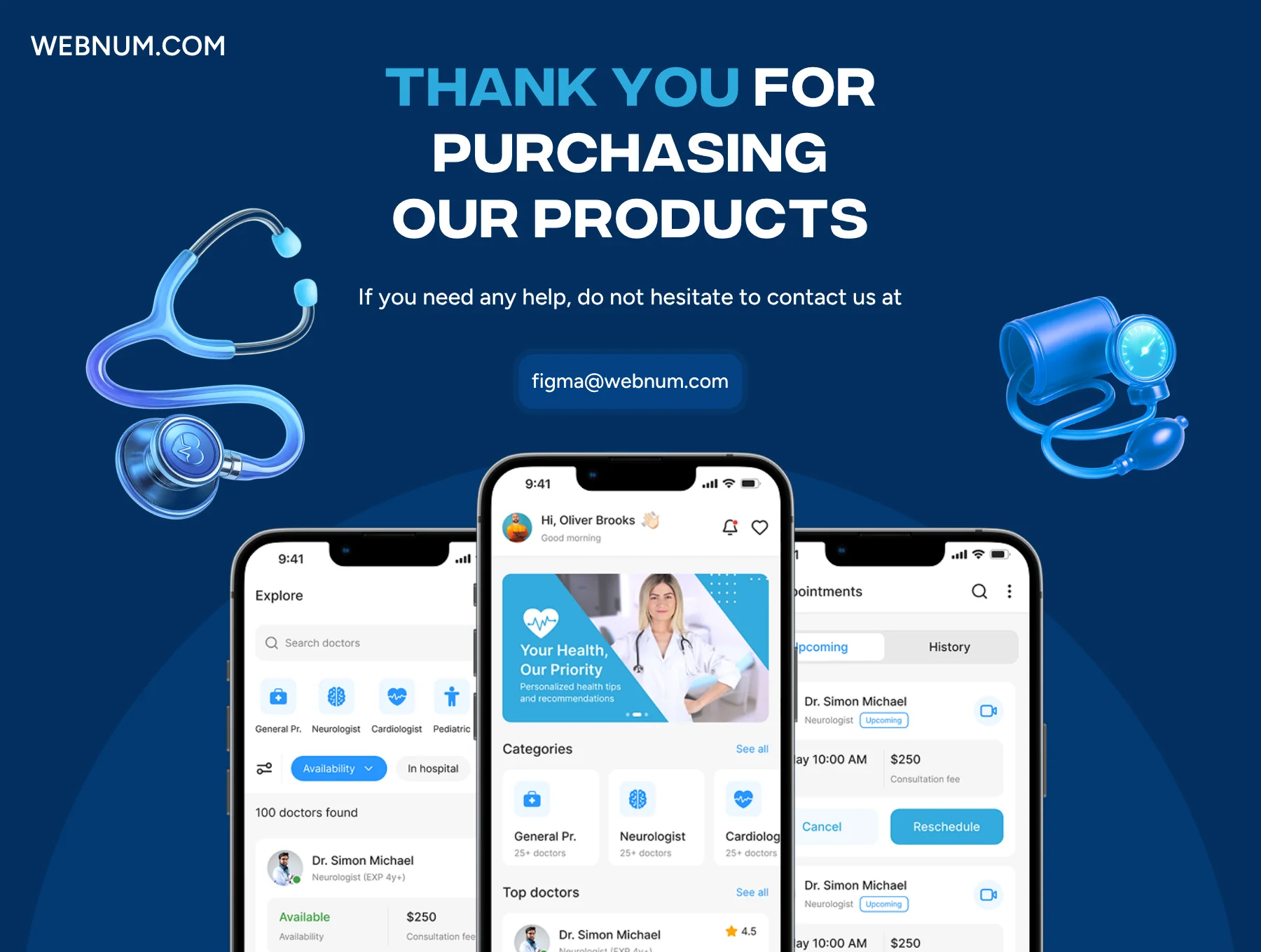 Medix - Doctor Appointment App Ui Kit 8