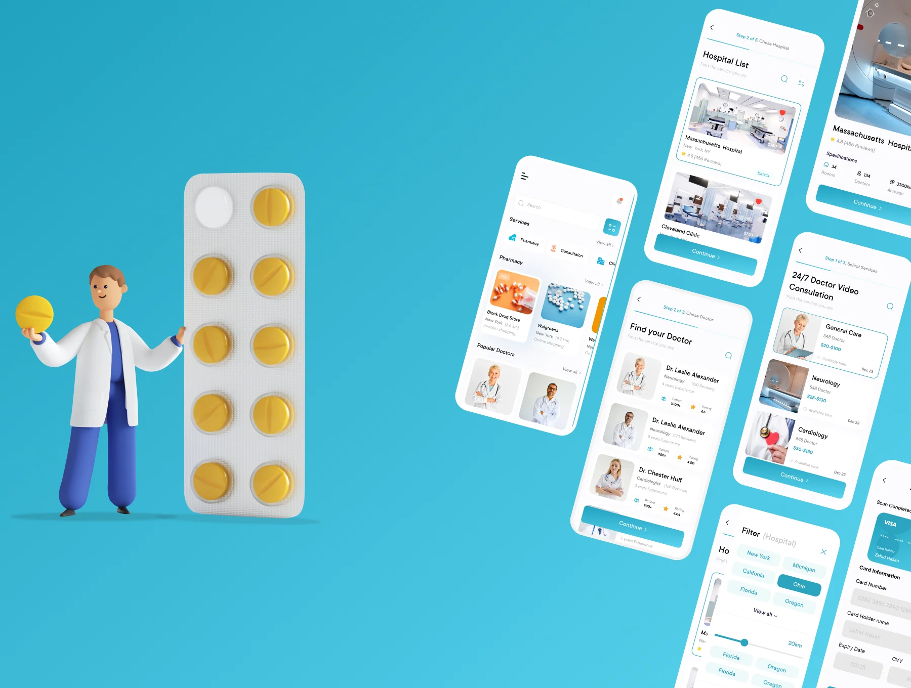 Medix - Medical UI Kit 4