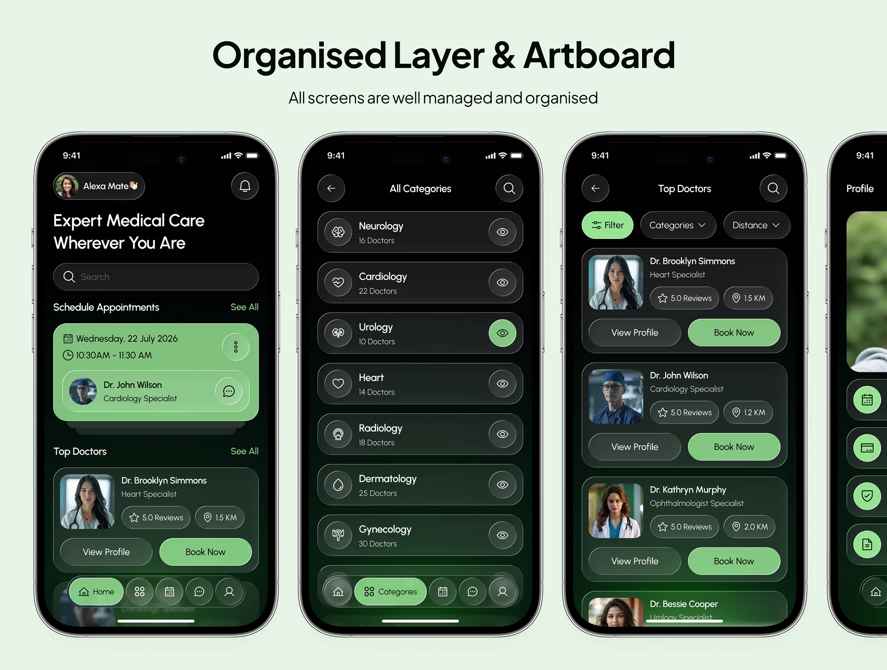 medixo - Doctor Appointment App UI Kit 2