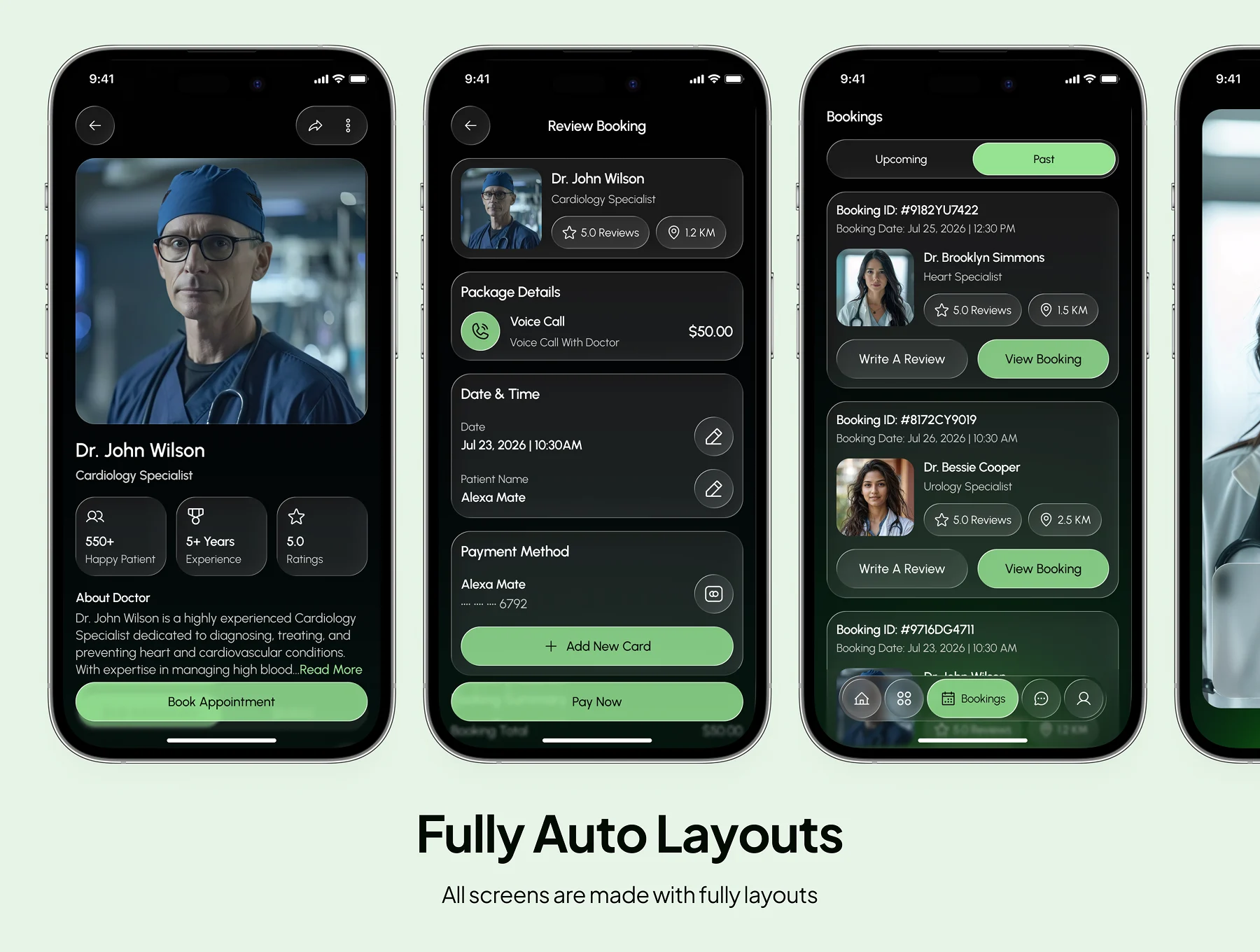 medixo - Doctor Appointment App UI Kit 3