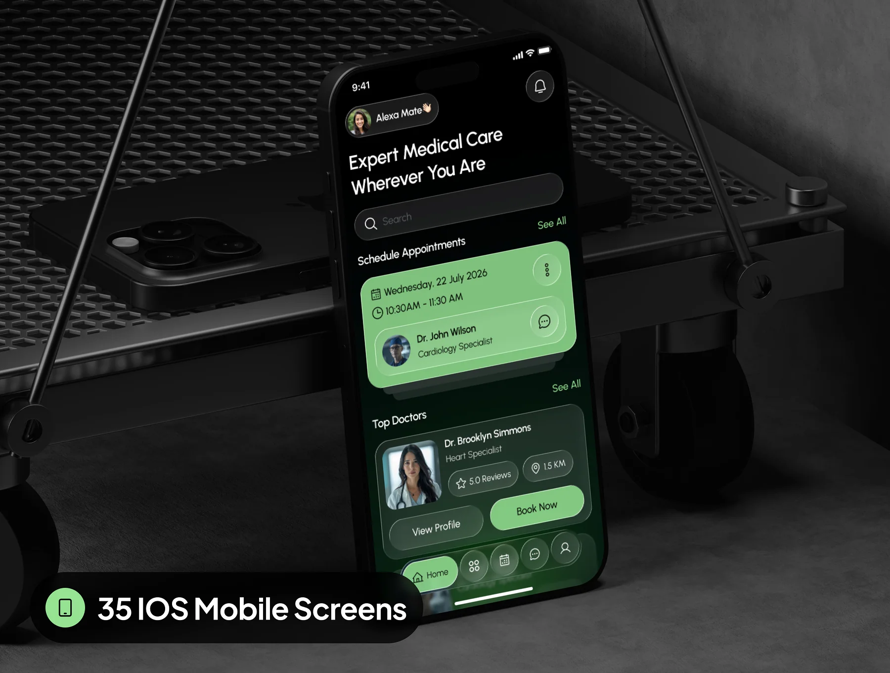 medixo - Doctor Appointment App UI Kit 4