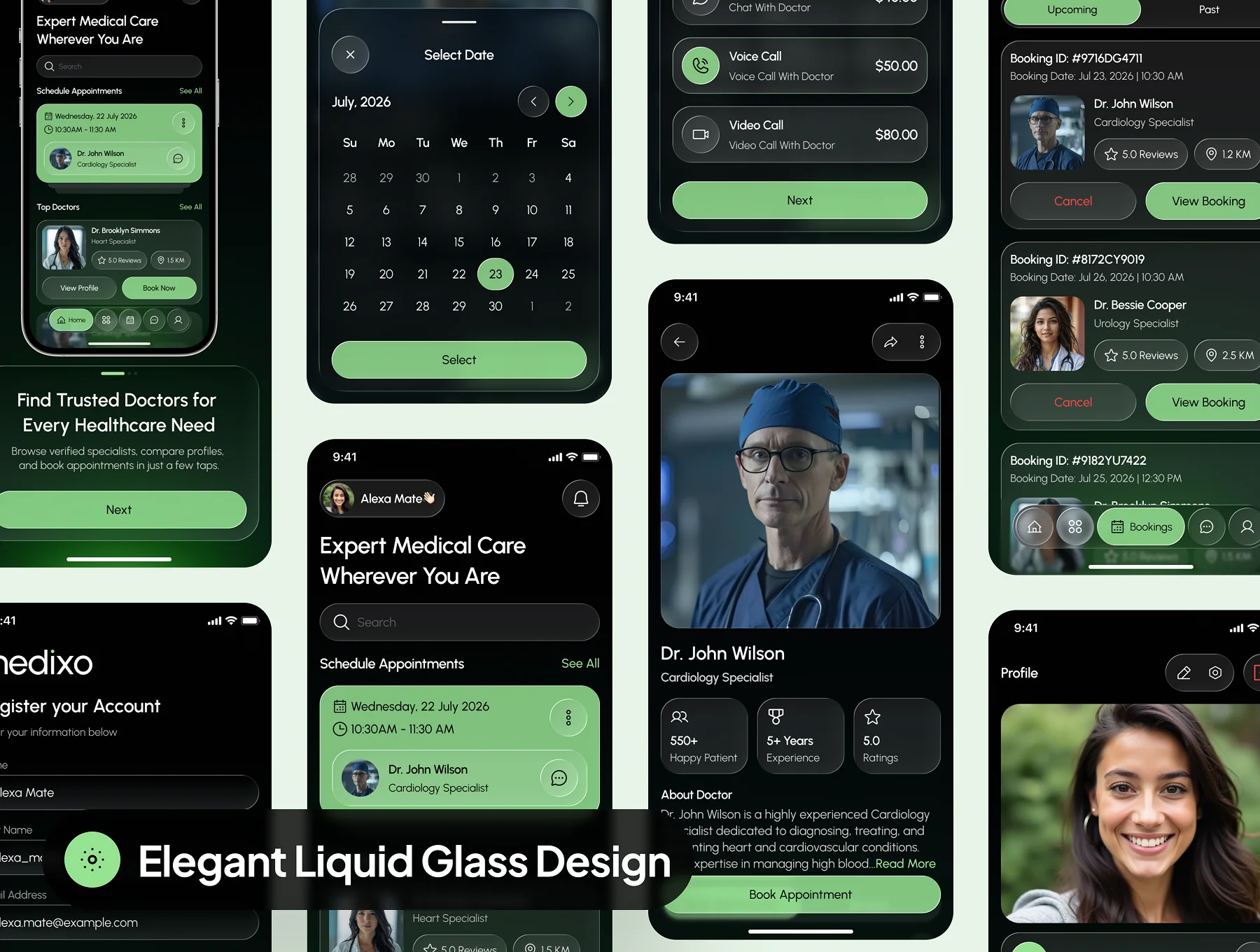 medixo - Doctor Appointment App UI Kit 6