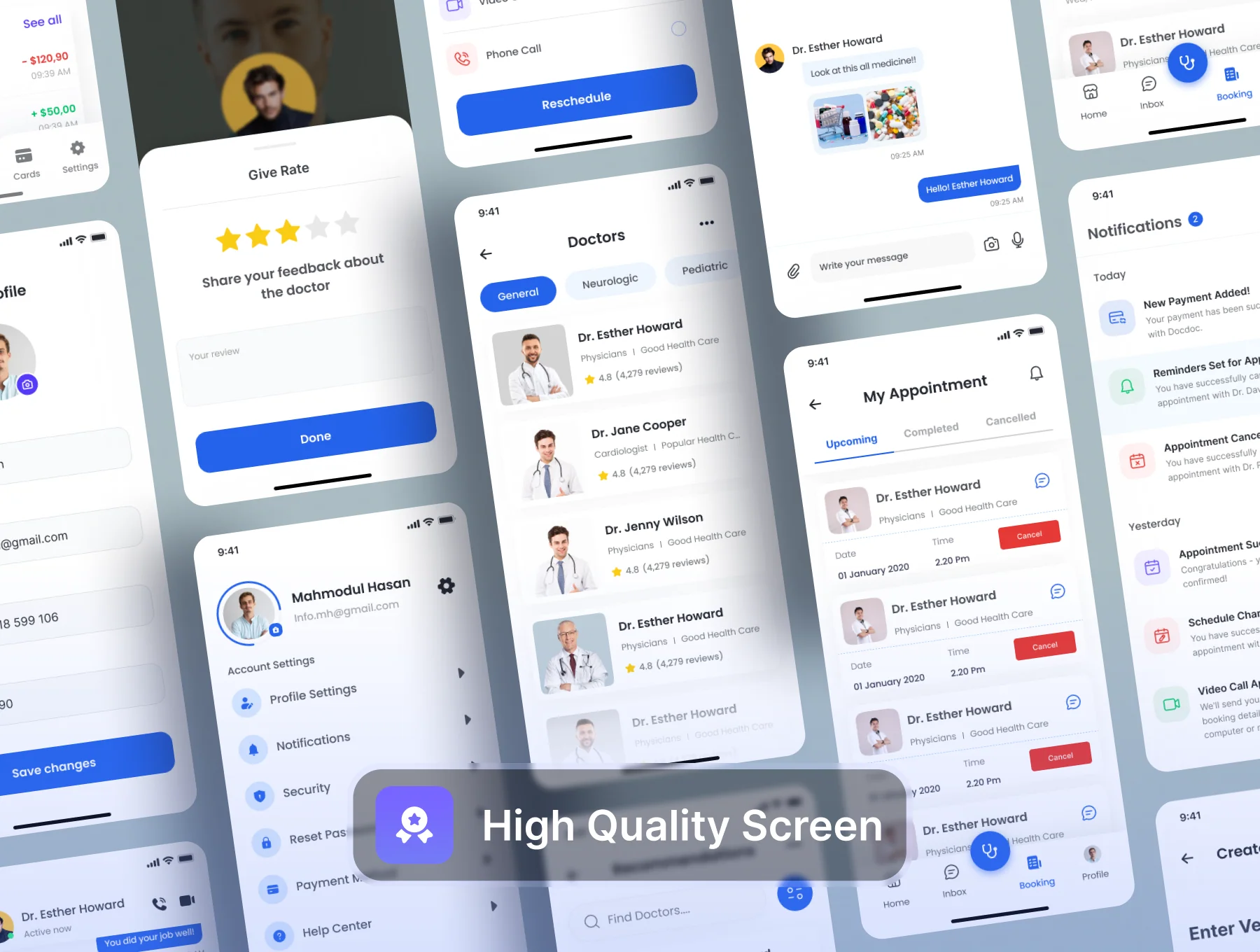 MedSync  - Medical App UI Kit 4