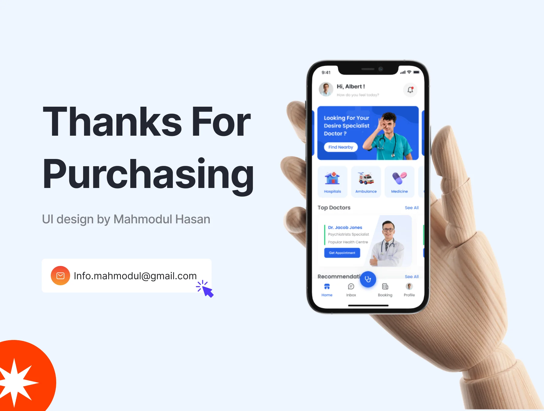 MedSync  - Medical App UI Kit 6