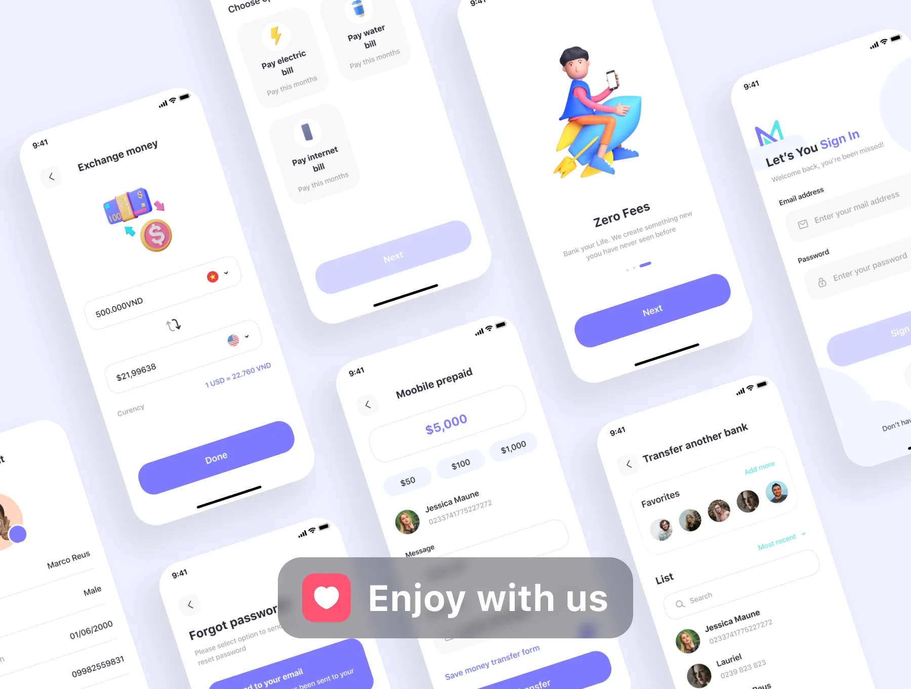 MeeBank - Banking App UI Kit 6