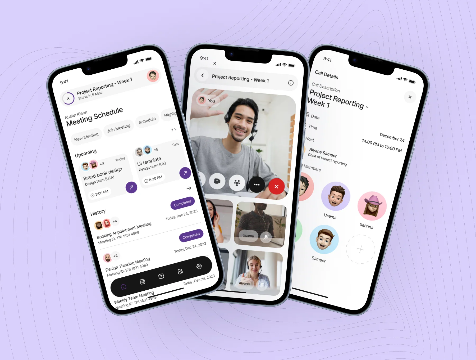 Meet Edge - Online Meeting App UI Kit 5