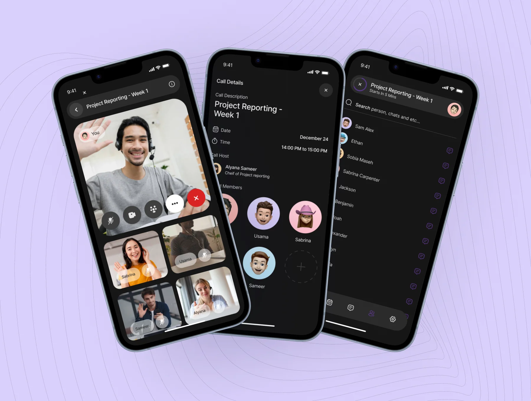 Meet Edge - Online Meeting App UI Kit 8