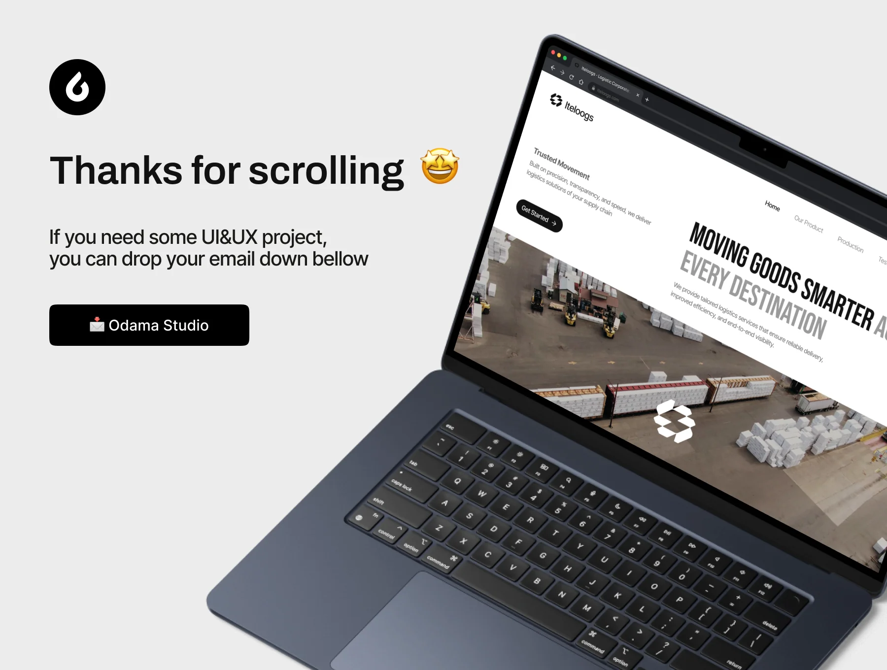 Iteloogs — Logistic Corporate Website Kit 🚚. 6