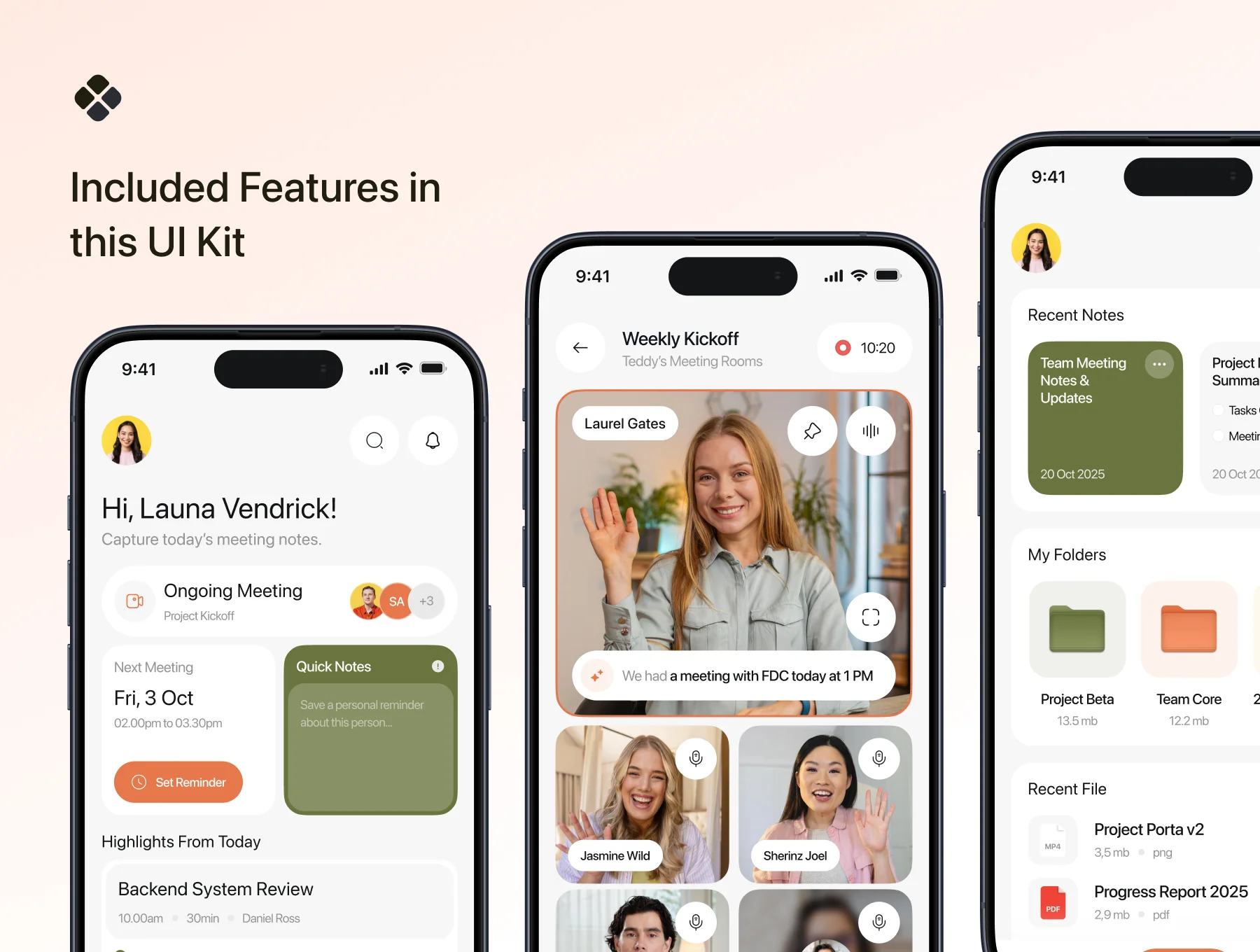 Meetanotes - AI meeting note taker Mobile app 5
