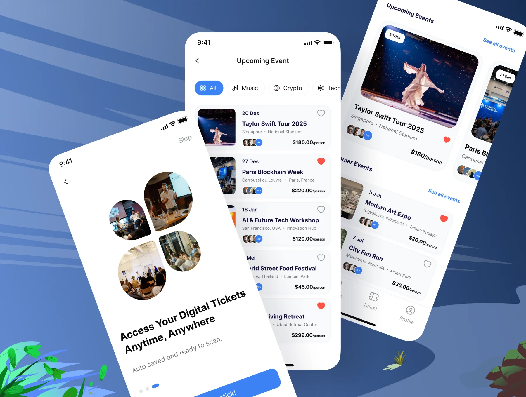 Meetick - Event Ticket Booking App 2
