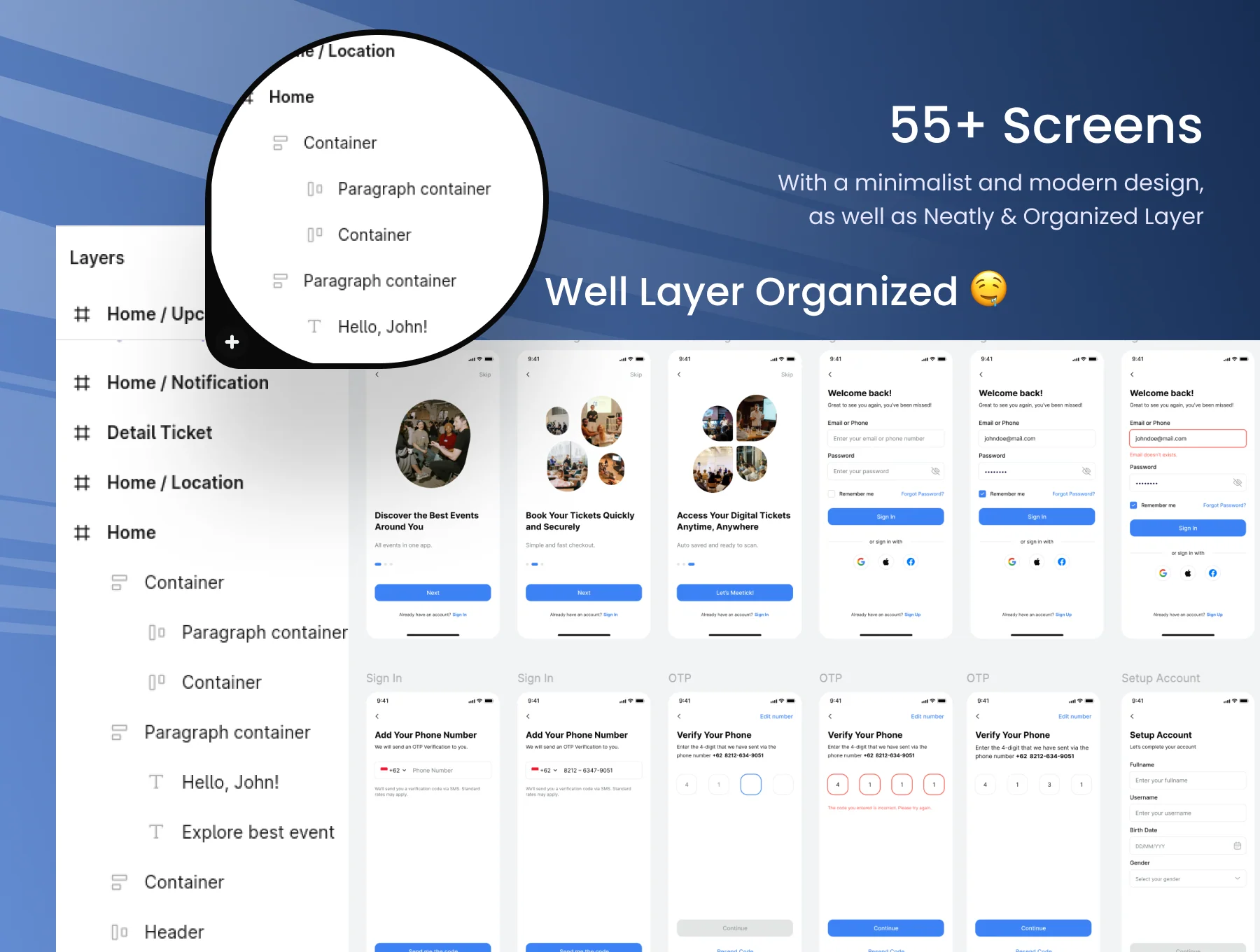Meetick - Event Ticket Booking App 6