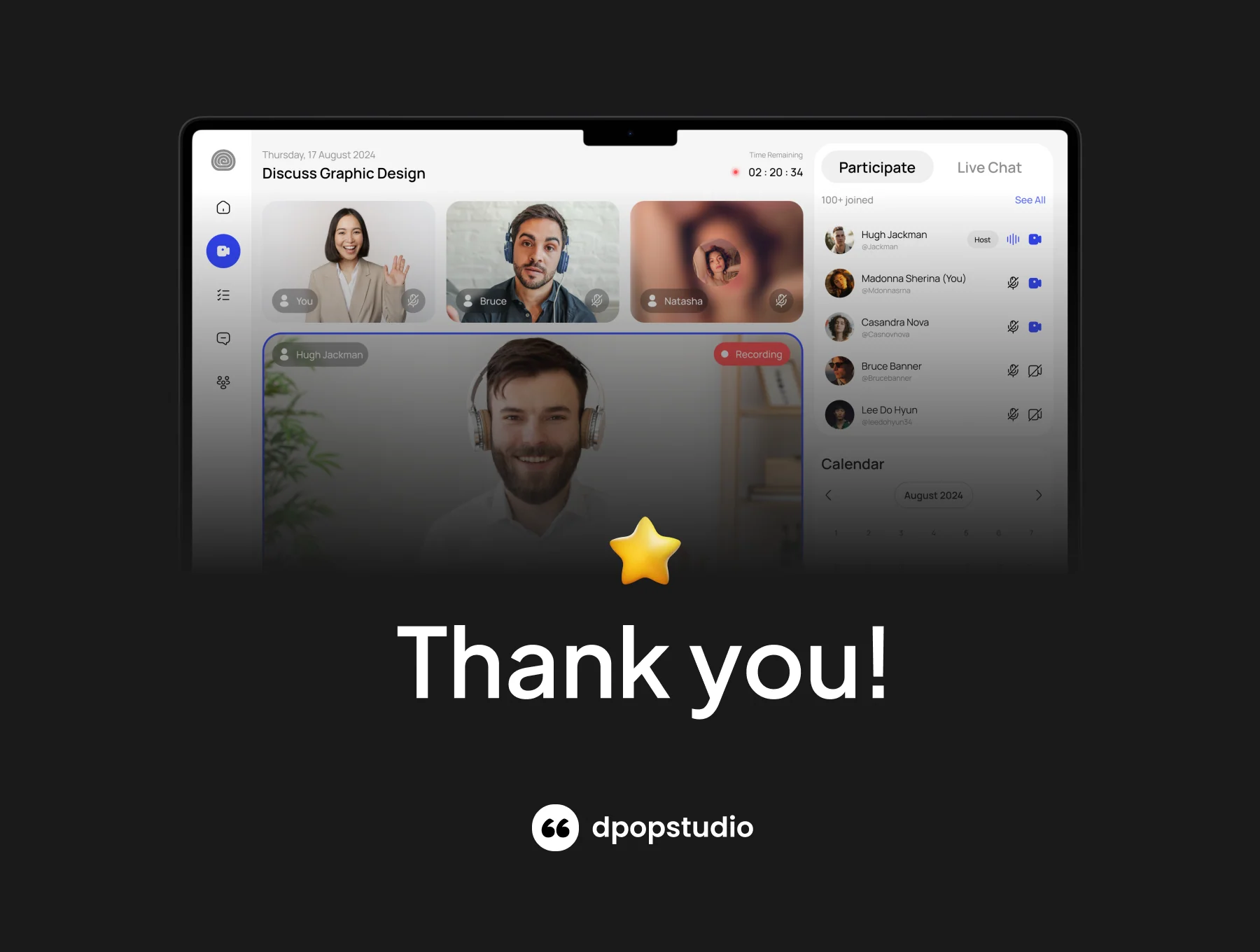 MeetOn - Video Conference Dekstop App 8