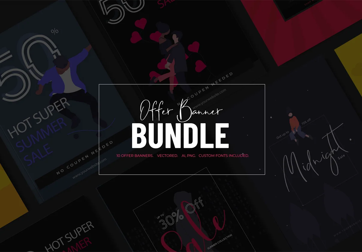 Mega Bundle of Promotion Banners