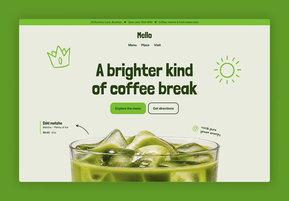 Mello – Coffee Shop