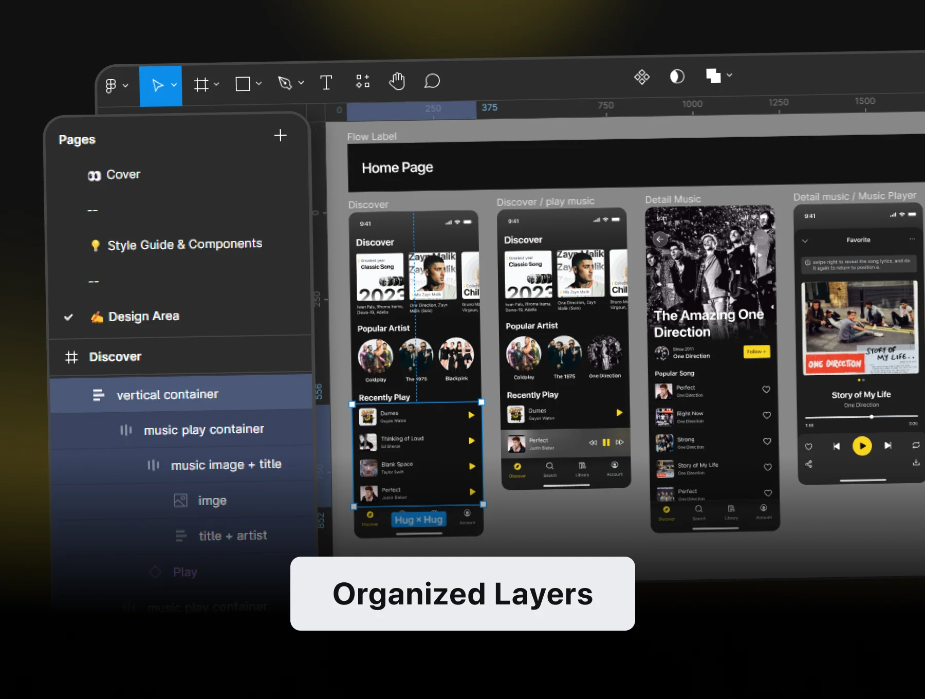 Melody - Music Player Apps UI KIT 3