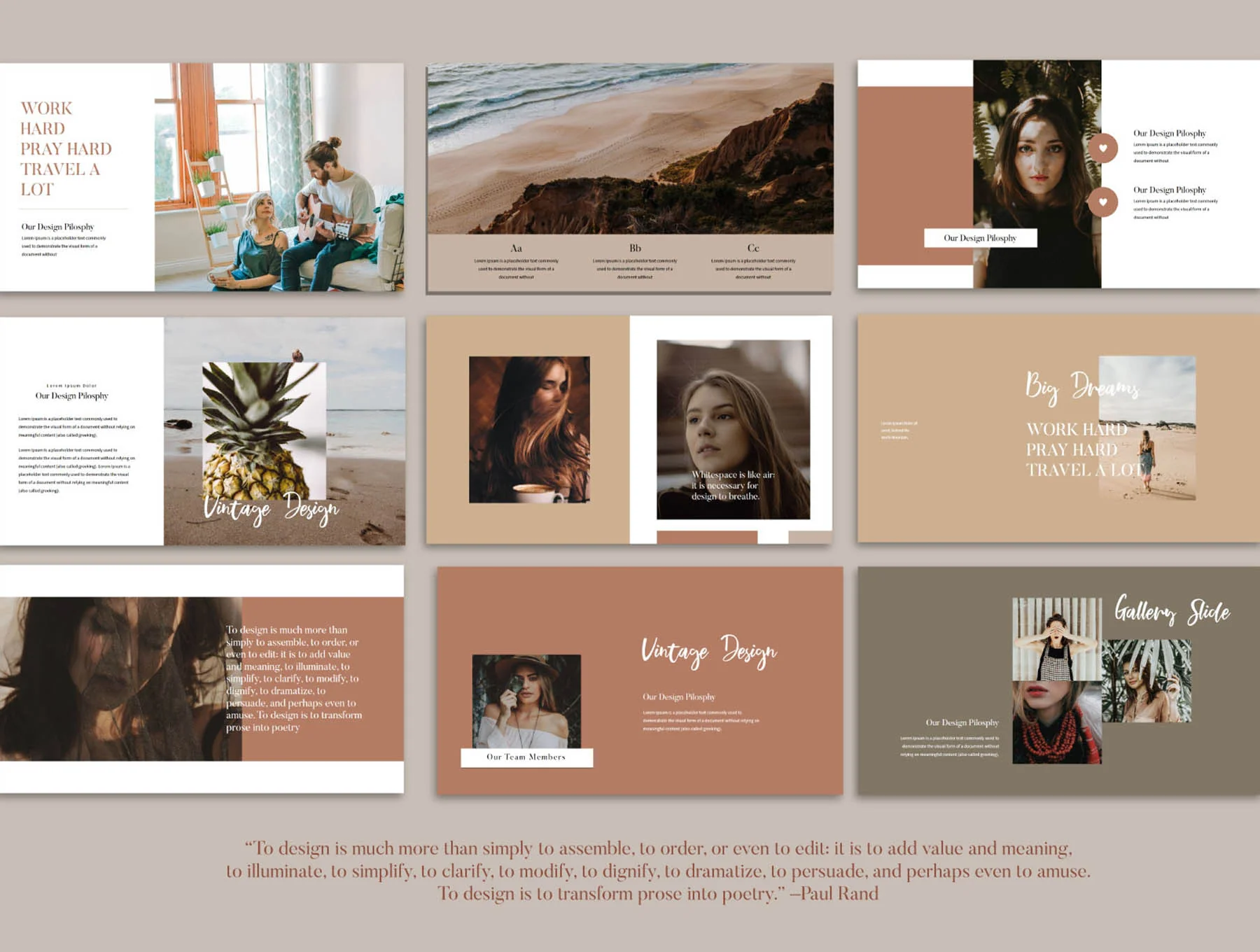 Melody PowerPoint Template 9