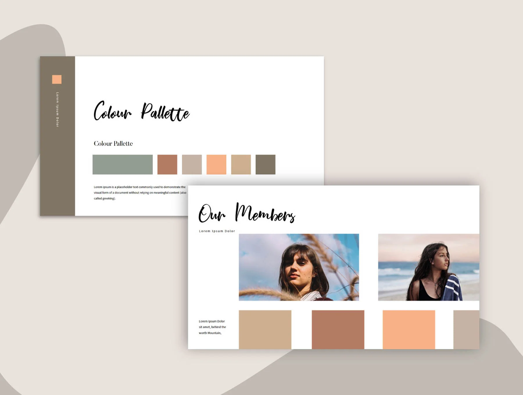 Melody PowerPoint Template 5