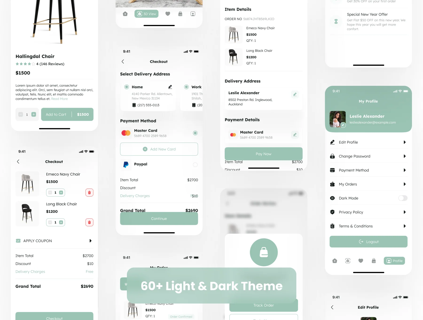 Melta - Ecommerce Furniture App UI Kit 6