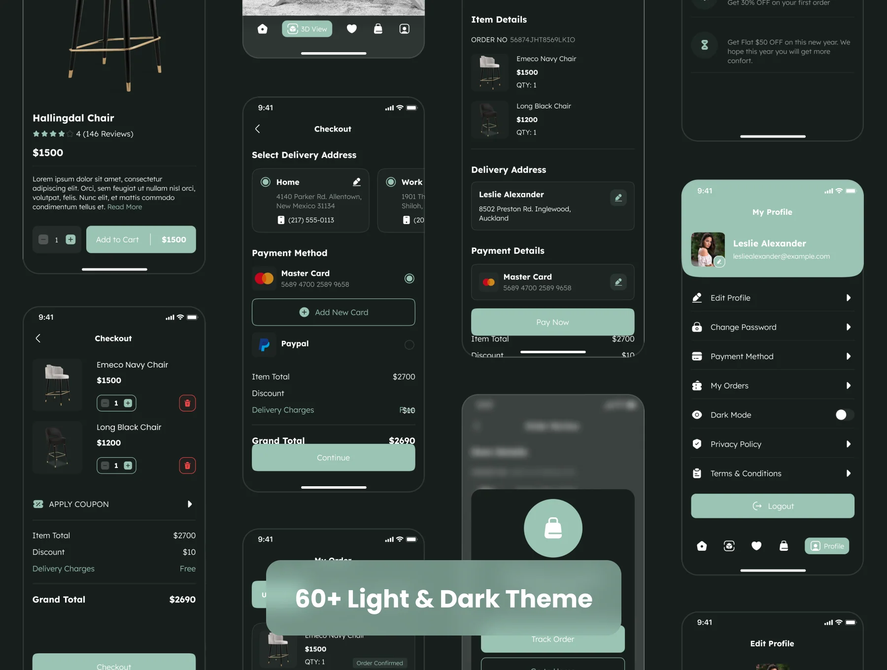Melta - Ecommerce Furniture App UI Kit 8