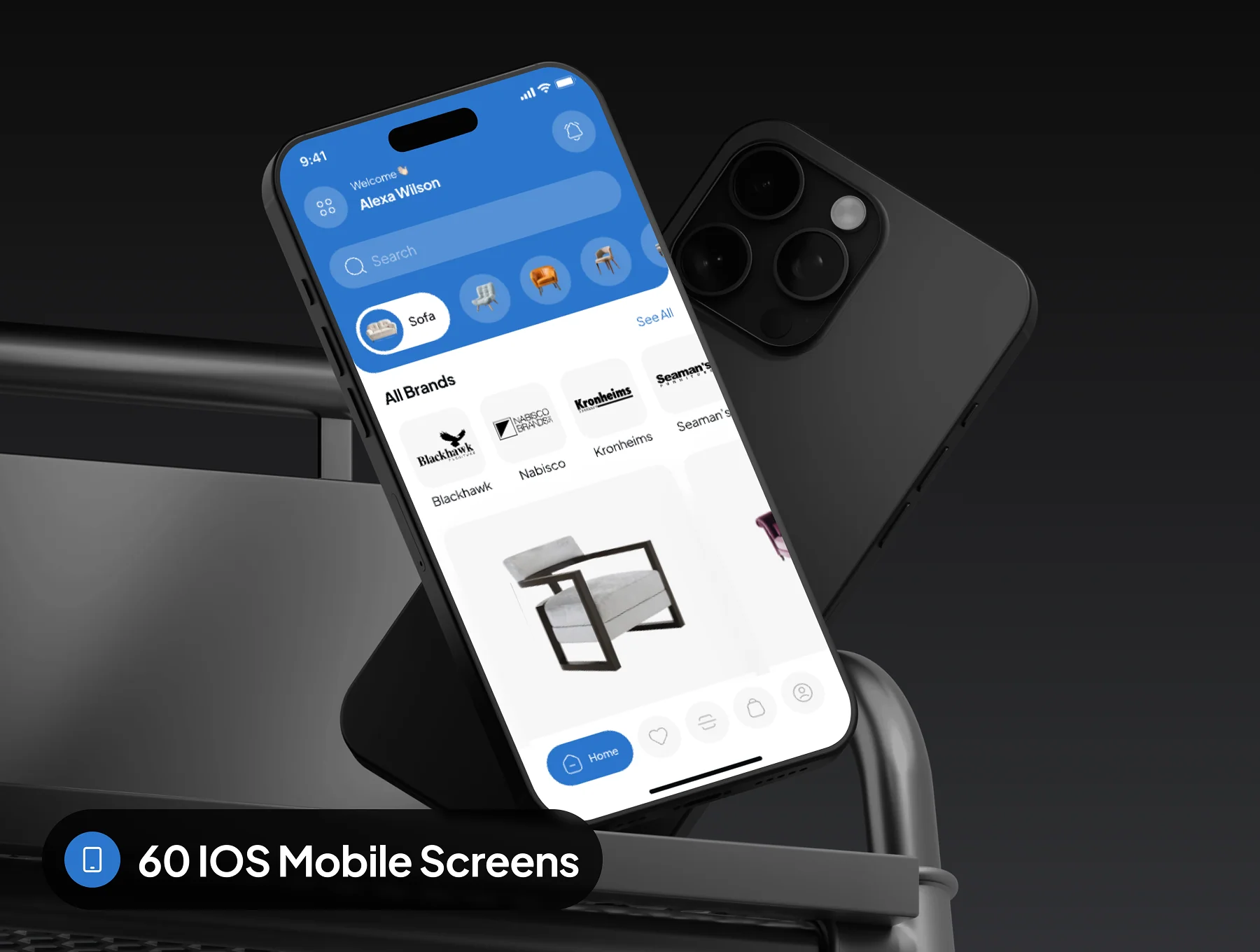 Melta - Furniture Ecommerce App UI Kit 5