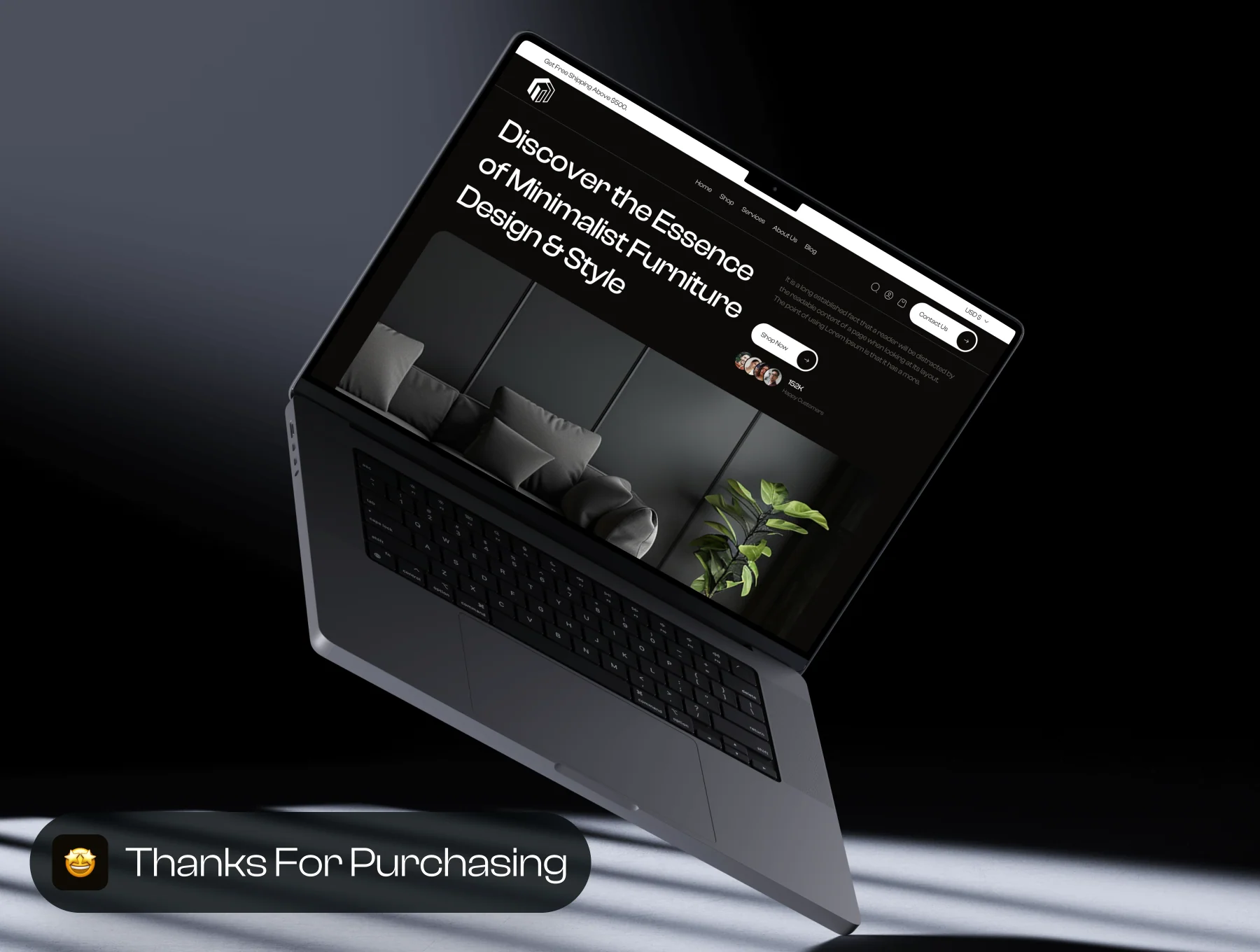 Melta - Furniture Ecommerce Website UI Kit 8