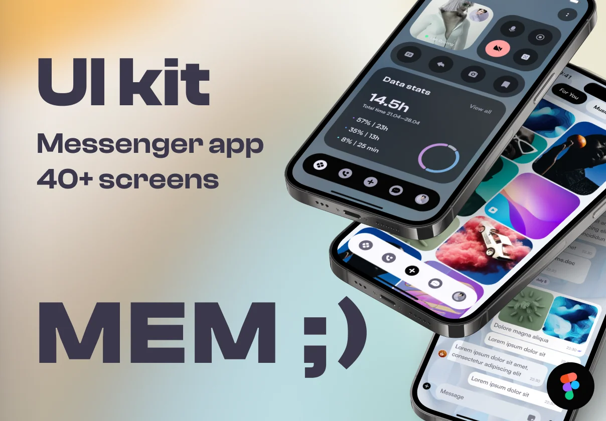 MEM  – Messenger app & UI kit
