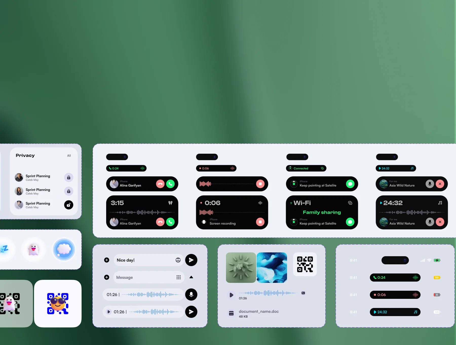 MEM  – Messenger app & UI kit 6
