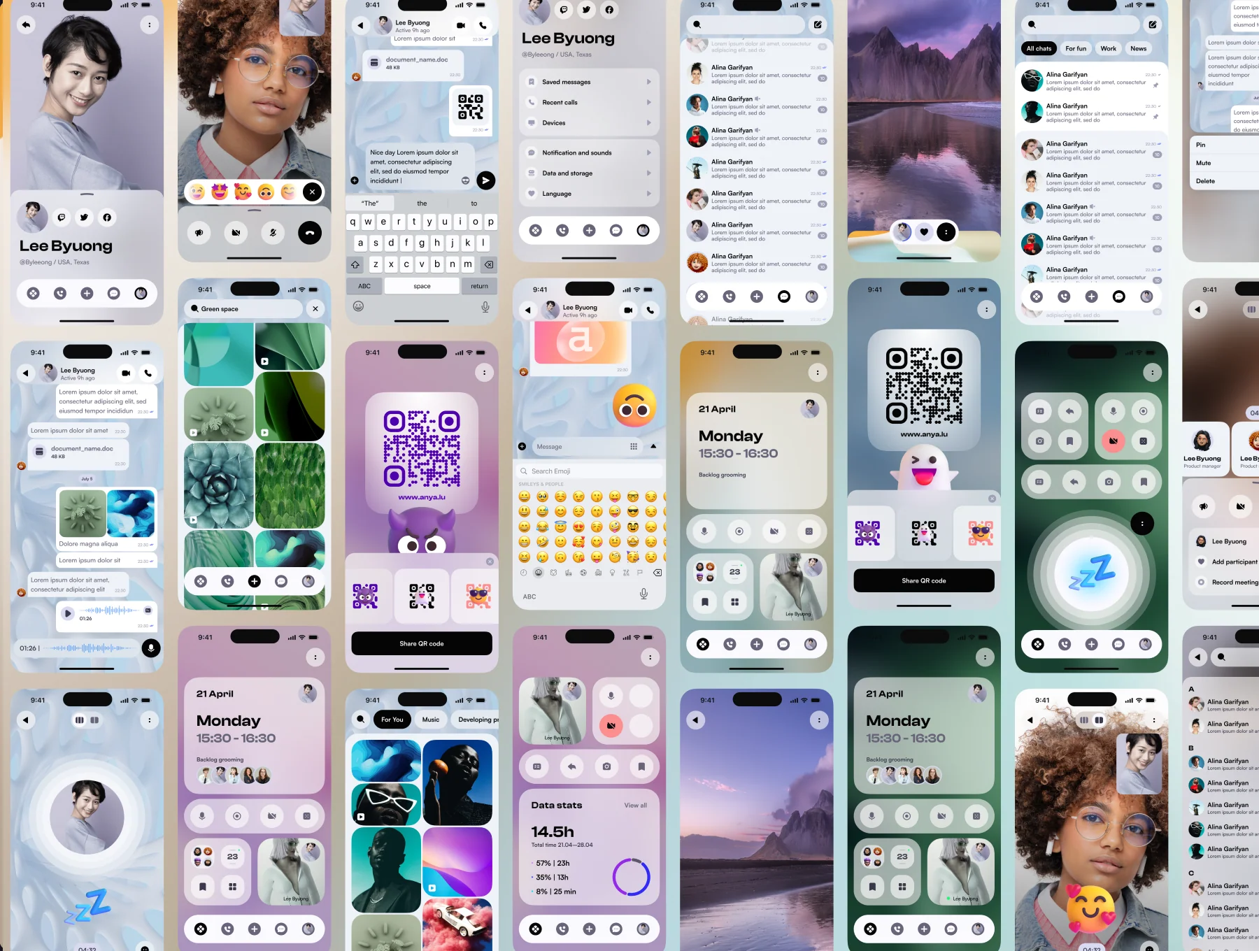 MEM  – Messenger app & UI kit 7