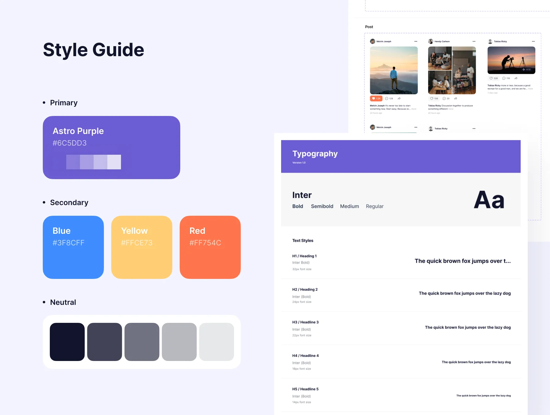 Memorisely - Social Network App UI Kit 4