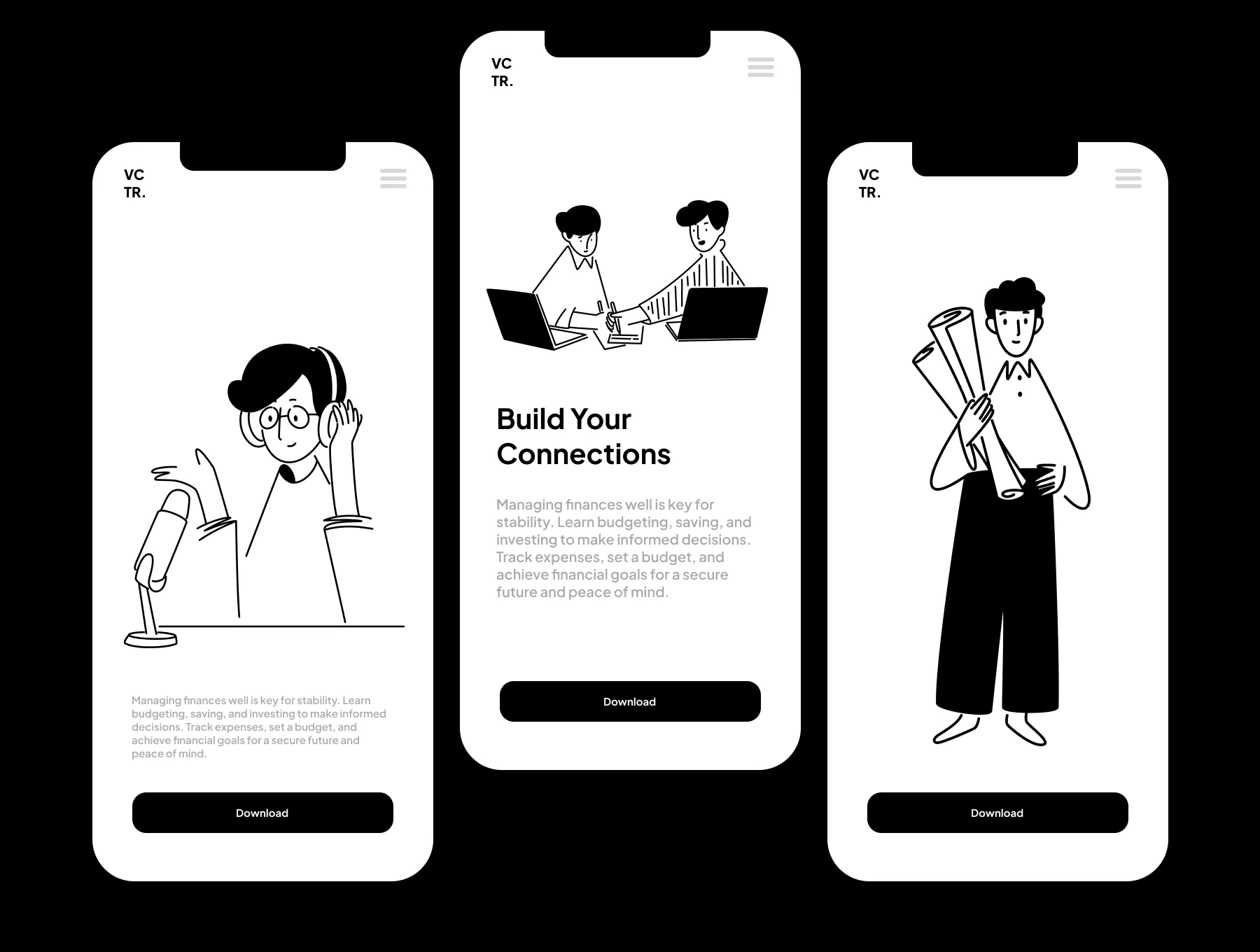 Men Club Notion Illustrations 3