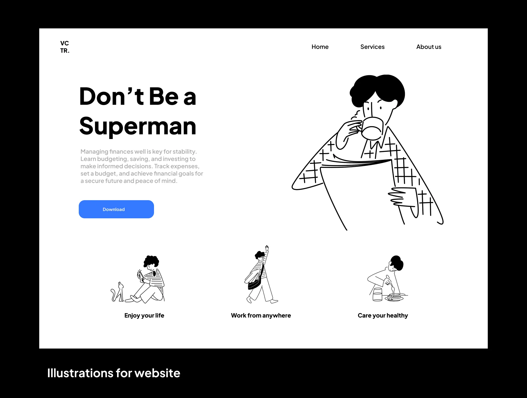 Men Club Notion Illustrations 4